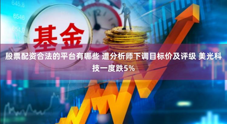 股票配资合法的平台有哪些 遭分析师下调目标价及评级 美光科技一度跌5%